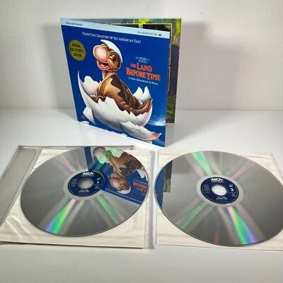 The Land Before Time Digital Laser Videodisc Laserdisc 1989 MCA Home Video - Image 1 of 4