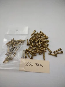 #6 x 3/4" viti in legno massello Phillips FH (20) confezione - NOS - A014p - Foto 1 di 2