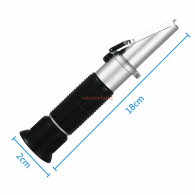 ATC 0-32% Brix Refractometer Sugar Beer Wine Saccharometer Tester Handheld - Image 1 of 4