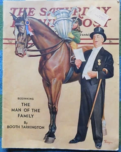 SATURDAY EVENING POST Nov 9 1940 Troop cover Tarkington Germany Will Rogers Nazi - Picture 1 of 2