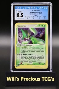 CGC 8.5 Cacturne 2/100 EX Sandstorm 2003 Holo Pokémon Card E Series NM/Mint - Bild 1 von 3