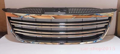 Front Grille for VW Tiguan 2007-2011 Volkswagen Chrome & Black - Image 1 of 4