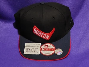 Boston Red Sox 1908 Logo Snapback Cap/Mütze 9Fifty schwarz/rot KOSTENLOSER VERSAND - Bild 1 von 5