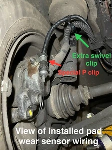Austin Rover MG Maestro Brake Pad Wear Sensor Repair Kit Early Models BAU4406 - Picture 1 of 12