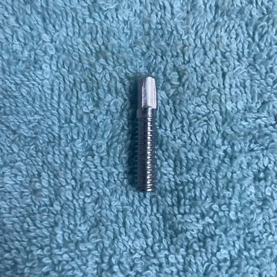 One Rogers or Aftermarket Set Screw for pedal or drum stand 1 3/16” tip to tip - Image 1 of 4