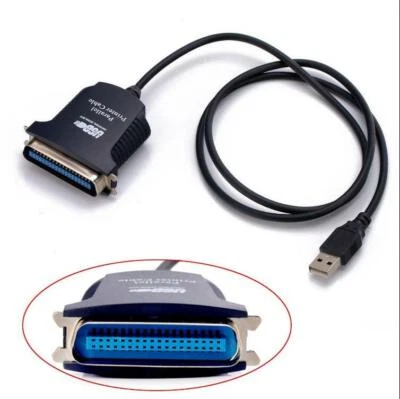 Adattatore cavo stampante parallelo 36 pin USB 2.0 a IEEE-1284 per Windows 7 8 - Immagine 1 di 3