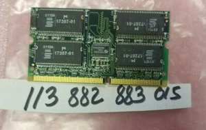 512MB 2RX8 SD CL3 PC SDRAM PC133 133MHZ 144PIN SODIMM ECC DUAL RANK 32X8 - Picture 1 of 1