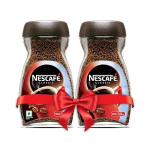 NESCAFE Classic Instant Kaffeepulver 380g (2 Stück x 190g) Glas - Bild 1 von 14