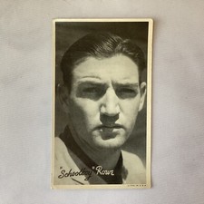 1936 Schoolboy Rowe, Goudey Wide Pen Premiums Baseball Trade Card, Detroit Tig.