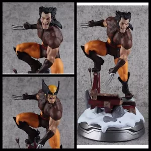 Marvel X-Men serie PF Wolverine scena marrone ver. Statua testata modificabile - Foto 1 di 15