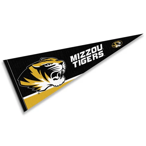 Missouri Tigers Full Size 12 in X 30 in College NCAA Pennant Cover