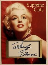 Marilyn Monroe Hollywood Supreme Cut 2021 Glossy ACEO Card Norma Jeane Mortenson
