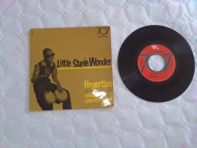 RARE EP LITTLE STEVIE WONDER REF 702 "FINGERTIPS" +3 OCCASION EN BON ETAT - Photo 1/2