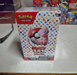 Pokemon 151 Booster Bundle Scarlet & Violet TCG Brand New Sealed - Picture 1 of 6