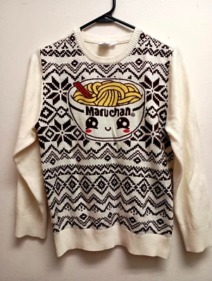 Mad Engine Maruchan Ladies XL Multicolor Pullover Sweater. - Image 1 of 2