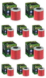 10 x HIFLO HF 207 OIL FILTER TO FIT KAWASAKI KXF 450 2016-2024 - Picture 1 of 2