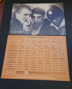CINEMA POSTCARD - LA HAINE - GENESIS CINEMA - SEPTEMBER 2020 - NM - Picture 1 of 1
