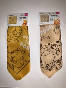 Bandana Disney Winnie The Pooh-Diaso Giallo o Beige 20,9"x20,9" Nuova con etichetta - Foto 1 di 8