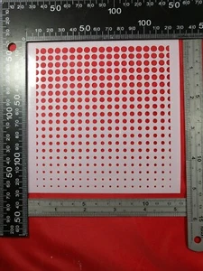 Circle Spot Stencil Scrapbooking Card Making Airbrush Painting Home Decor Art #7 - Picture 1 of 5