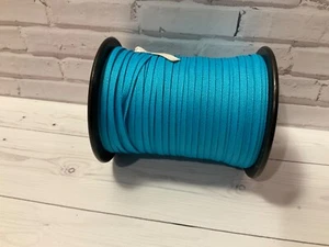 Island Blue Grosgrain Ribbon 1/8 inch wide x 100 yards, beautiful! - Picture 1 of 3
