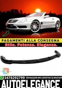 Splitter Vorne IN ABS Schwarz Glänzend für Mercedes Sl R230 AMG - Bild 1 von 5