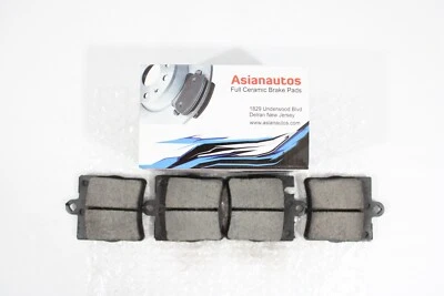 Asianautos 全陶瓷后刹车片 适用于梅赛德斯奔驰 CLK430 2000 - 2003 — 第 1/4 张图片