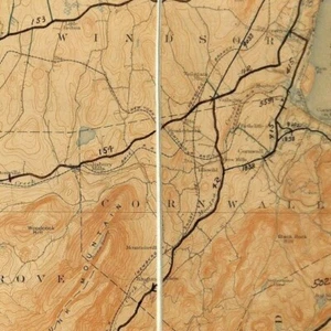 Vintage Official NY State Topographic Map Vailsgate Cornwall Arden Harriman - Picture 1 of 5