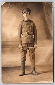 Postcard RPPC Jewish Legion 11/15/18 S.Reswick - Picture 1 of 2