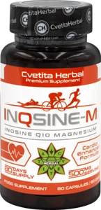 Inosina ATP Booster Magnesio Coenzima Q10 Sistema Inmune Energía 80 Capas - Imagen 1 de 9