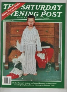 The Saturday Evening Post Mag Norman Rockwell December 1997 052821nonr - Picture 1 of 1