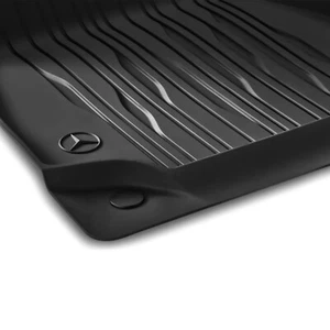 Genuine OEM Mercedes Benz GLC Class X254 Black All Weather Mats, Front - Picture 1 of 1