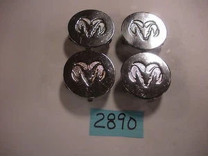 Dodge Center Caps Hubcaps Caravan 04743728 Wheel OEM 01 02 - Picture 1 of 2
