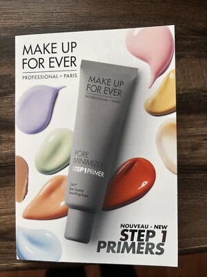 NEW MAKE UP FOR EVER Step 1 Primers Sample Set - Image 1 of 2