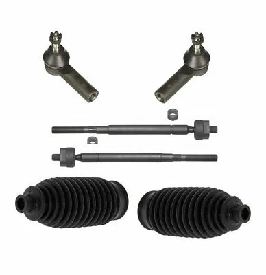 Inner & Outer Tie Rods Bellow Boots Kit for Chevrolet Geo Prizm Toyota Corolla - Image 1 of 4