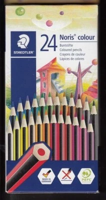 STAEDTLER - BRAND NEW - Pack Of 24 Noris Coloured Pencils - Image 1 of 2