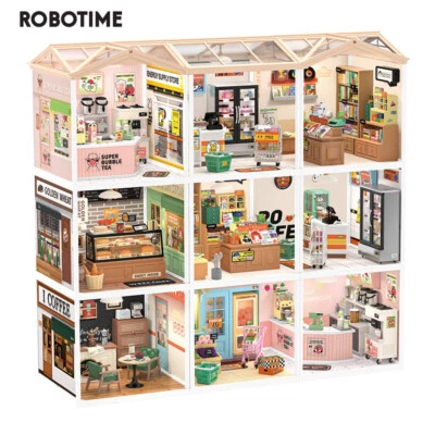 Rolife 1:24 Super Creator Plastic 3D Dollhouse 9-set Decor DIY Adult Xmas Gifts - image 1 of 4
