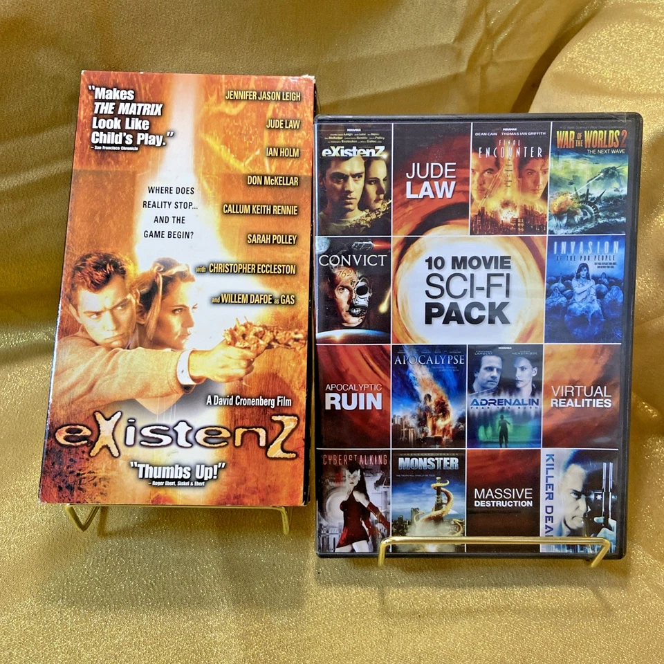 eXistenZ (VHS 1999) David Cronenberg former rental - Image 1 of 4