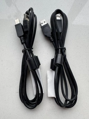 2 x USB Printer Cable Type A (M) to Type B (M) 1.5M - Image 1 of 4