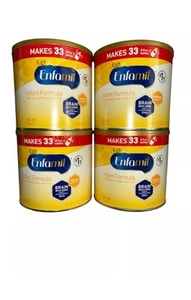 4 Cans Enfamil Infant Formula with Iron Powder -21.1 oz Exp 2026+ - Picture 1 of 1