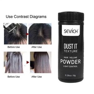 Hair Fluffy Modeling Wax Hair Mattifying Powder Refreshing Control Oil - Foto 1 di 10