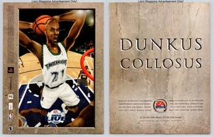 EA Sports NBA Live Playstation Game Promo 2001 2Page Advertisement - Picture 1 of 5