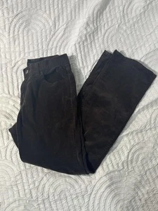 Y2K Calvin Klein Corduroy Pants Women’s 6 Brown Bootcut 90s/2000s Aesthetic - Picture 1 of 6