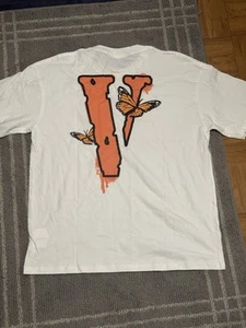 VLone Juice WRLD Legends Never Die Butterfly Double Sided T-shirt, Men’s X-Large - Picture 1 of 3