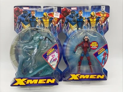 Figura de acción Toybiz Marvel X Men Classics Ultimate Iceman & X-Treme Rogue nueva Foto 1 de 4