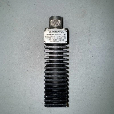 BIRD TERMALINE COAXIAL RESISTOR MODEL 8080 WITH MALE N CONNECTOR,  DC-3.5GHZ - Image 1 of 4