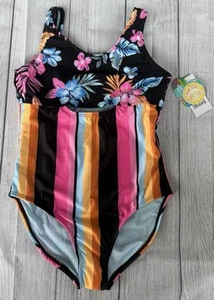 Girls Size 10 One Piece Swim Suit NWT - Picture 1 of 2