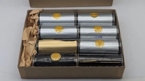 KINGSLEY Hot Machines GOLD SILVER BLACK FOIL ROLLS 1950'S VINTAGE READ LOOK L3 - Bild 1 von 10