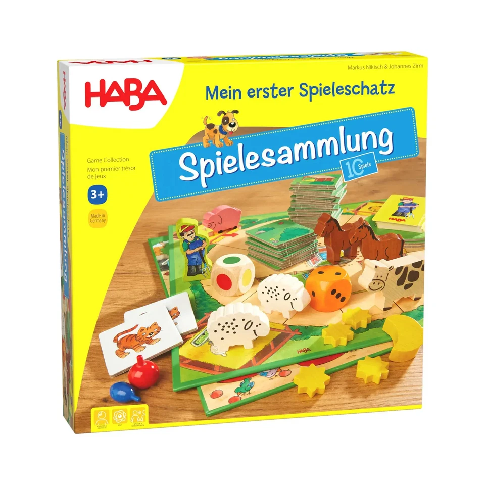 Mein erster Spieleschatz - Die große HABA-Spielesammlung (2015, Game)