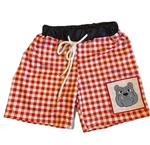 Boys Size 7 Georgia Bulldogs Swim Trunks Football - Picture 1 of 1