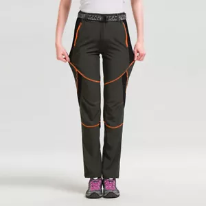 Mujeres Aire Libre Senderismo Camping Secado Rápido Carga Pantalones Elastizados Pantalones Ligeros - Imagen 1 de 17